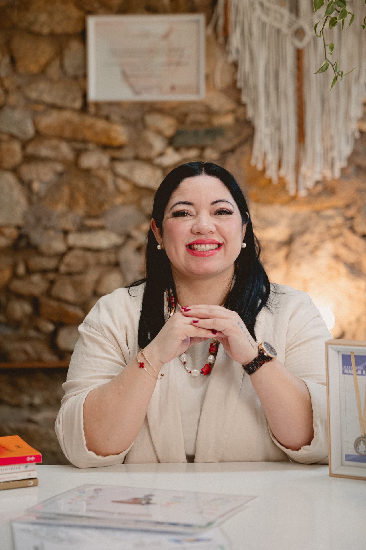 Josi Nascimento sorrindo